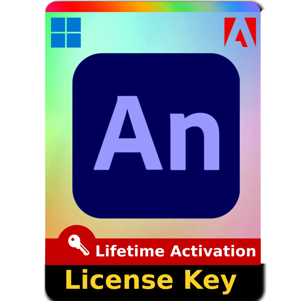 Adobe Animate Lifetime License Key 2 PC For Windows